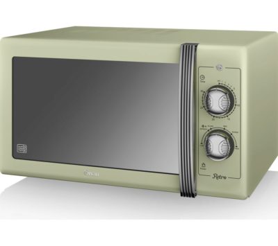 SWAN  Retro SM22070GN Solo Microwave - Green